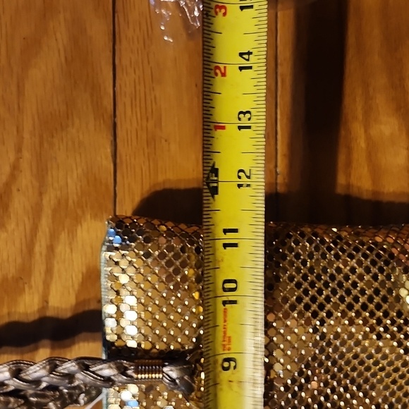 Y&S Original Gold Metallic Evening Bag with Sunglass & Coin Purse! - Picture 15 of 16